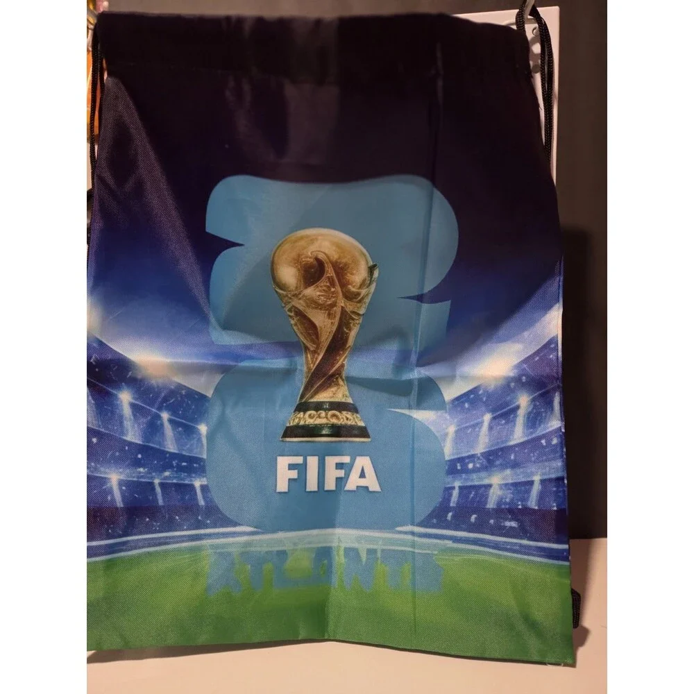 10 Piece FIFA Back To School Bundle Includes 1 FIFA Drawstring Gym Bag